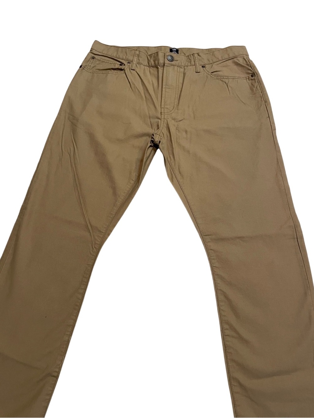 GAP Men's 34x32 Slim Fit Khaki Chino
Pants | Tan Cotton Casual Work Office
